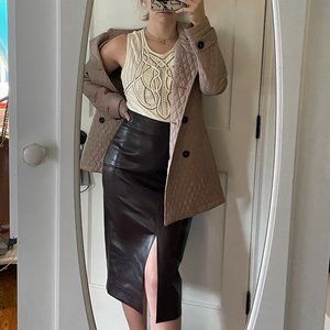 Free People Peplum Shirt